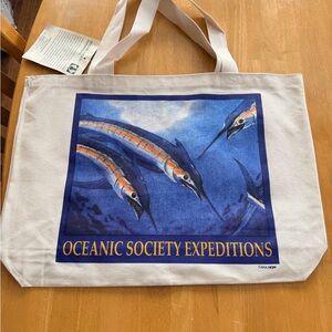 Oceanic Society Expeditions Canvas Tote Bag